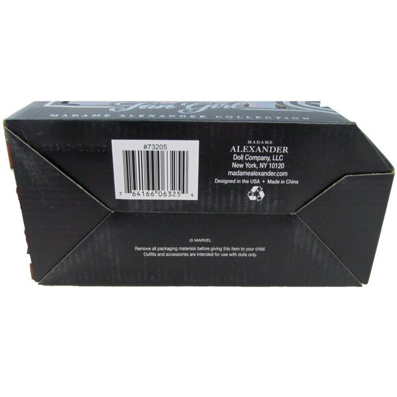 Madame Alexander Collection Marvel Fan Girl Captain America 13 inch Doll - Picture 8 of 8